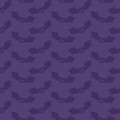 Vector Halloween pattern with bat.Use for event invitation,discount voucher,advertising,greeting card,logo,packaging,textile,web.