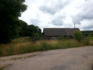 abandoned house