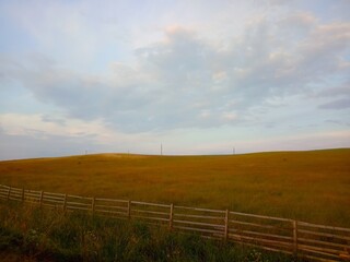 Fototapeta na wymiar beautiful fields