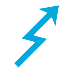 Zigzag Glyph Two Color Icon