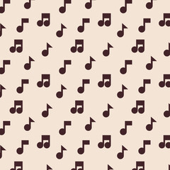 music note symbol pattern background.