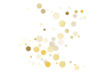 Gold glitter confetti, great design for any purpose. Party decor.