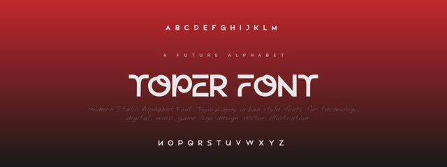 TOPER Elegant alphabet letters font and number. Classic Lettering Minimal Fashion Designs. Typography modern serif fonts decorative vintage design concept. vector illustration 