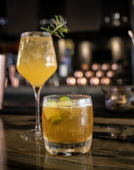 typical salvadorean food, variety of cocktails