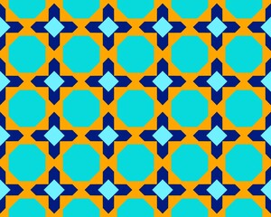 Oriental ethnic seamless repeatable pattern traditional geometric lines stripes background Design