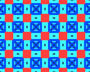 Oriental ethnic seamless repeatable pattern traditional geometric lines stripes background Design