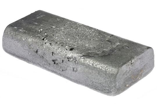 99.65% fine antimony isolated on white background