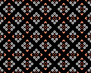 Oriental ethnic seamless repeatable pattern traditional geometric lines stripes background Design