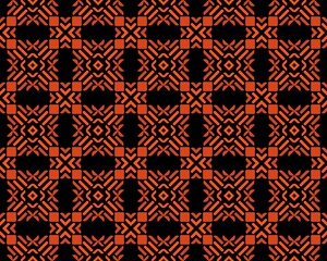 Oriental ethnic seamless repeatable pattern traditional geometric lines stripes background Design