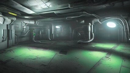 underground lab | Ai Generated