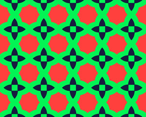 Oriental ethnic seamless repeatable pattern traditional geometric lines stripes background Design