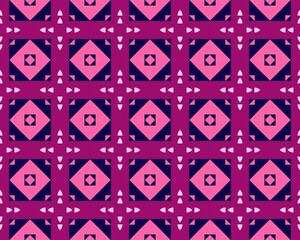 Oriental ethnic seamless repeatable pattern traditional geometric lines stripes background Design
