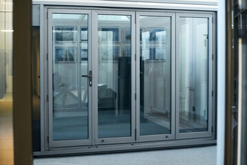 aluminum folding door with access to the terrace. - 534342220