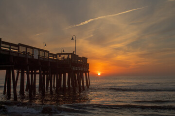 Fototapeta premium sunrise on the beach