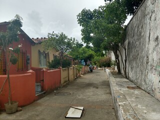 street in the town