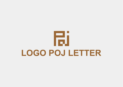 LOGO POJ LETTER LINE COMPANY NAME