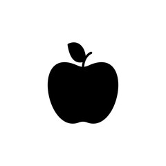 Apple icon vector for web and mobile app. Apple sign and symbols for web design.
