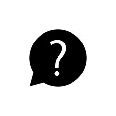 Question icon vector for web and mobile app. question mark sign and symbol