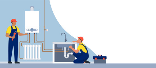 Plumbing service: maintenance service and repair