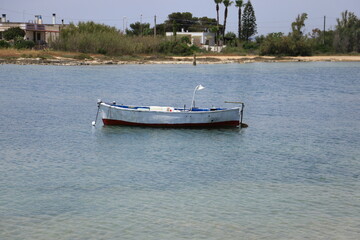 Typical italian fishing boat