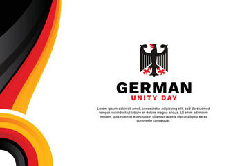 German Unity Day Background Event