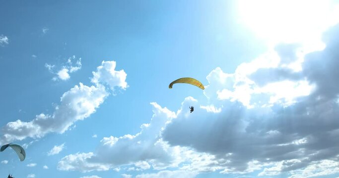 Flights with Paragliding