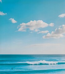 Obraz premium Calming Wave