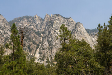 Mountains at King's Canyon National Park