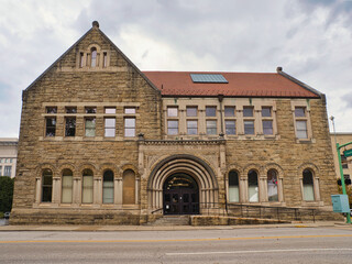 Obraz premium Kanawha County Courthouse is a historic courthouse located at Charleston, West Virginia. 