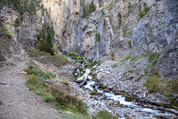 mountain river in the mountains