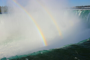 Rainbow over Niagara Falls, Ontario
