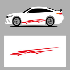 abstract car decal. sticker car decal. car stripes vector art decal. 