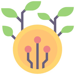 passive modern line style icon