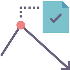 short modern line style icon