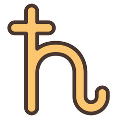 saturn modern line style icon © Becris