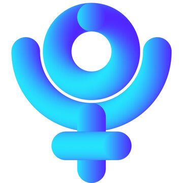 Pluto Modern Line Style Icon