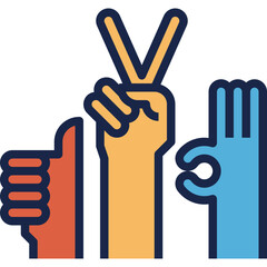 minority modern line style icon