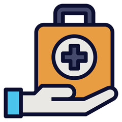 medical modern line style icon