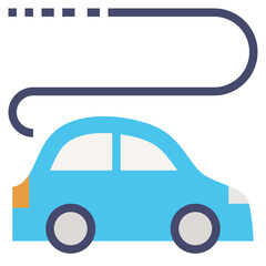 transportation modern line style icon