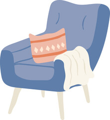 Hygge life illustration element