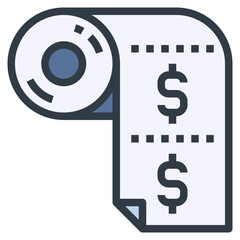 wealthy modern line style icon