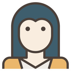 long modern line style icon