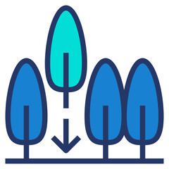 plant modern line style icon