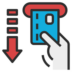 remove modern line style icon
