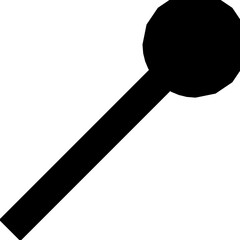 pin modern line style icon