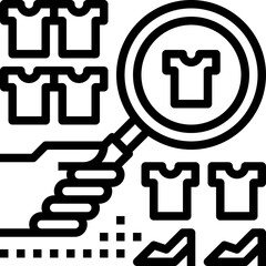 searching modern line style icon