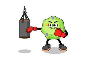 Illustration of amoeba boxer