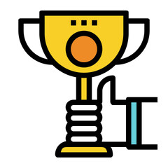 reward modern line style icon