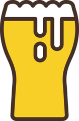 large modern line style icon