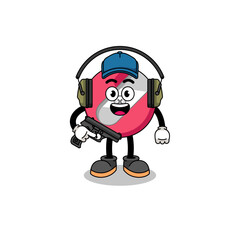 of pencil sharpener doing shooting range